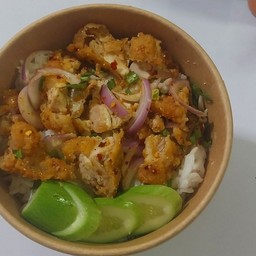 ข้าวยำไก่แซ่บ