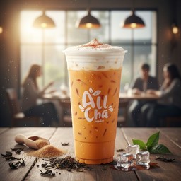 ชาไทย(ใต้) ครีมชีส(แก้วใหญ่)