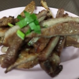 พวงนมดีหมูย่าง(น้ำจิ้มขม)