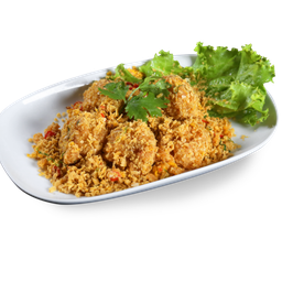 กุ้งทอดซีเรียล (กุ้งแก้ว)