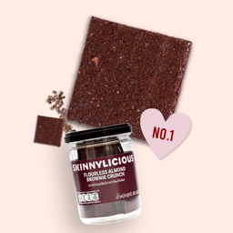 คุกกี้ บราวนี่กรอบ ไร้แป้ง ( Flourless Almond Brownie Crunch)