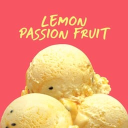 เลมอน ไอศครีม เสาวรส curd (ไพน์ 390 กรัม)