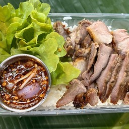 ข้าวหมูย่าง