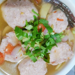 ต้มยำหมูเด้งน้ำใส