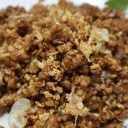 หมูกระเทียม(กับข้าว)