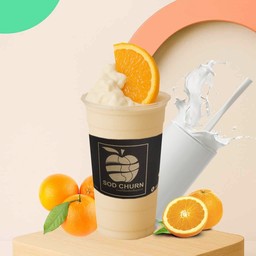 ส้ม+นมสด ปั่น (22oz)