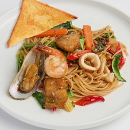 สปาเกตตีขี้เมาทะเล