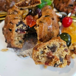 คริสต์มาสเค้ก เค้กผลไม้ หมักน้ำผลไม้