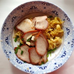 Dumplings + Red Pork