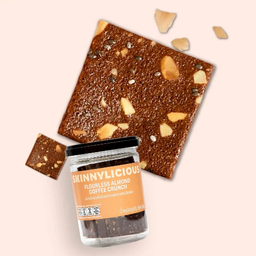 คุกกี้ บราวนี่กรอบไร้แป้งรสกาแฟ  ( Flourless Almond Coffee Crunch )
