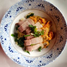 Egg Noodle + Crispy Pork