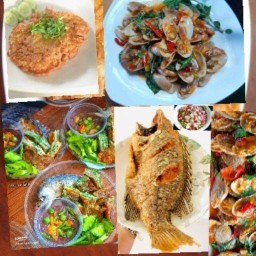 หากินกลางคืน...อาหารไทย รสจัดจ้าน อร่อยบ้านๆ บ้านฉัน บ้านเธอ. ที่บ้าน