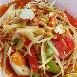 ตำไทยไข่เค็ม