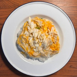 ข้าวไข่ข้นปู