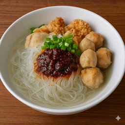 วุ้นเส้นน้ำ ต้มยำ