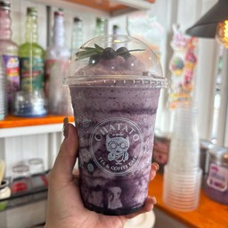 บลูเบอร์รี่นมสดปั่น