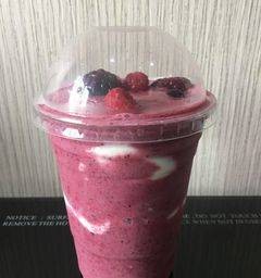 มิกเบอรี่ปั่นผสมมิกเบอรี่สด