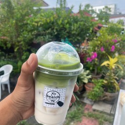 ชาเขียวนมมะพร้าวสด