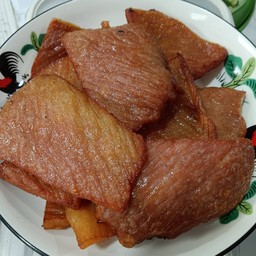 หมูทอดแดดเดียว