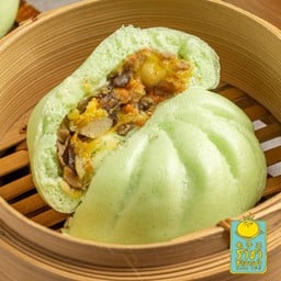 ซาลาเปาไส้ผักเห็ดหอม (เจ)