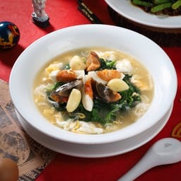 ผักโขมจีนกับไข่ 3 อย่าง