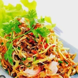 ยำปลาจิ้งจั้งปลาร้า