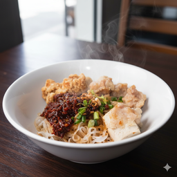 เส้นเล็กแห้ง ต้มยำ