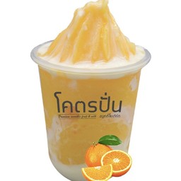 ส้มสมูทตี้โยเกิร์ต