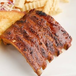 สเต๊กซี่โครงหมูบาร์บีคิว