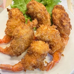 กุ้งชุปแป้งทอด