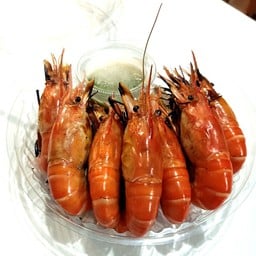 อาโฟลตกุ้งเผา ศรีชา หน้าจีคอนโด ศรีราชา