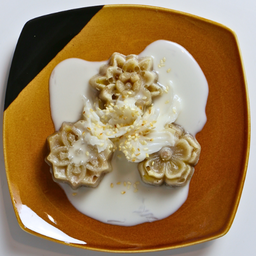 ขนมกล้วย Thai steamd banana Cake