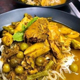 ขนมจีน+แกงไตปลา