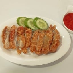 ไก่ทอด (กับข้าว)