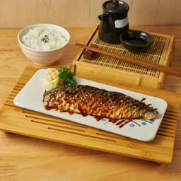 ข้าวปลาซาบะย่างซอสเทอริยากิ