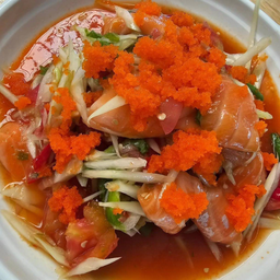 ตำแซลมอน