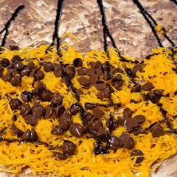 นูเทลล่า+ฝอยทอง+ช็อคฯ