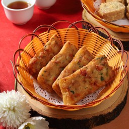 ปาท่องโก๋ยัดใส้ ทอดกรอบ