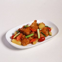 ไก่กรอบผัดเปรี้ยวหวาน