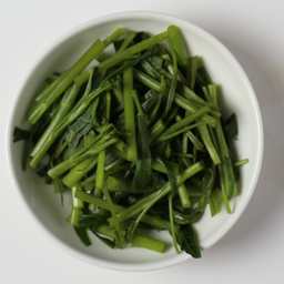 ผักบุ้งลวก | Boiled morning glory