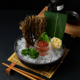 ไข่ปลาแซลมอน ซาซิมิ