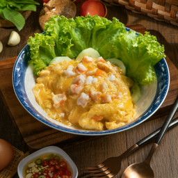 ข้าวไข่ข้นกุ้ง