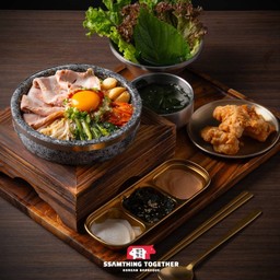 เซตบิบิมบับหน้าหมูทงเทกิ