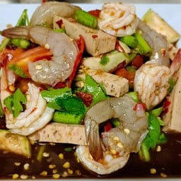 เหลากุ้งสดหมูยอ
