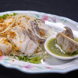 ปลาเก๋า ลวกจิ้ม