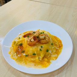 ข้าวไข่ข้นกุ้ง