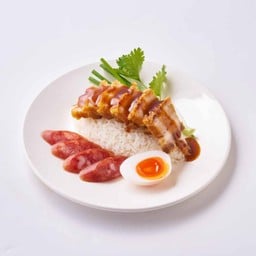 ข้าวหมูกรอบ