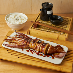 ปลาหมึก เทอริยากิ