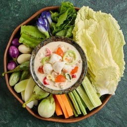 หลนปูหมูสับไข่เค็ม