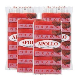 Apollo ช็อคแดงในตำนานเวเฟอร์เคลือบช็อคโกแลต